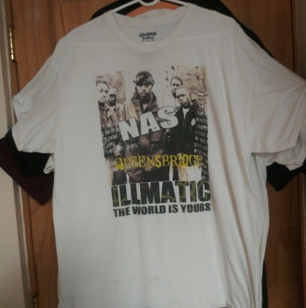 XL NAS ILLMATIC THE WORLD IS YOURS T-SHIRT